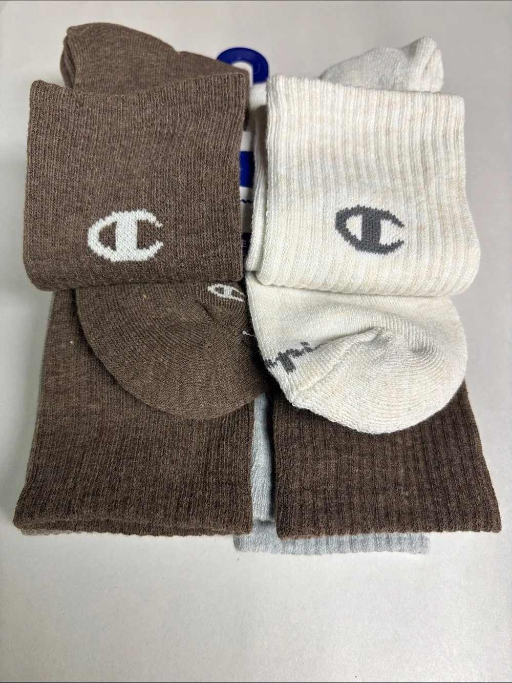 New Champion Socks Men’s 5 Pair Performance Crew Sock Athletic Casual Activewear